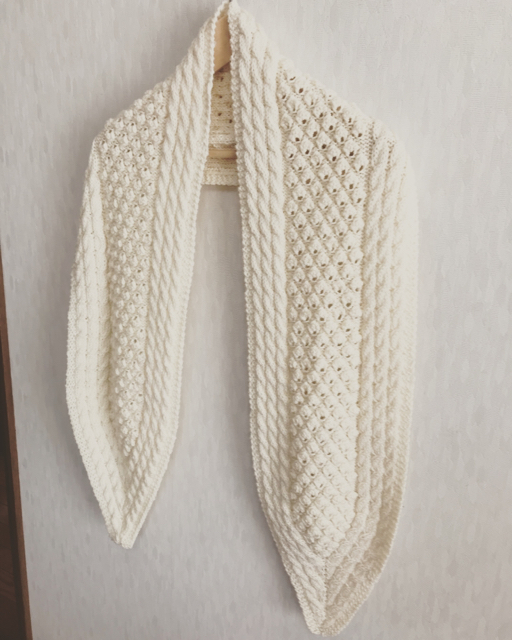 三國万里子 miknits キット すみれのマフラー - 素材/材料